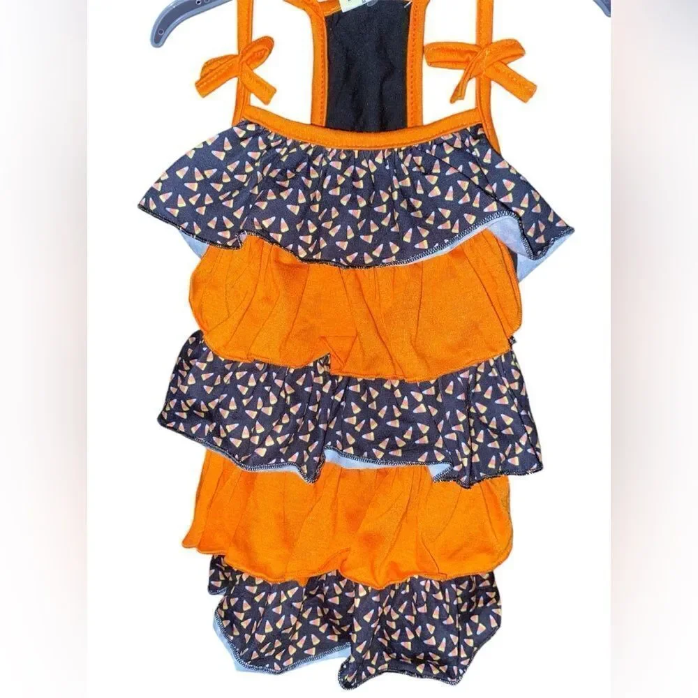 Dog Candy Corn Dress